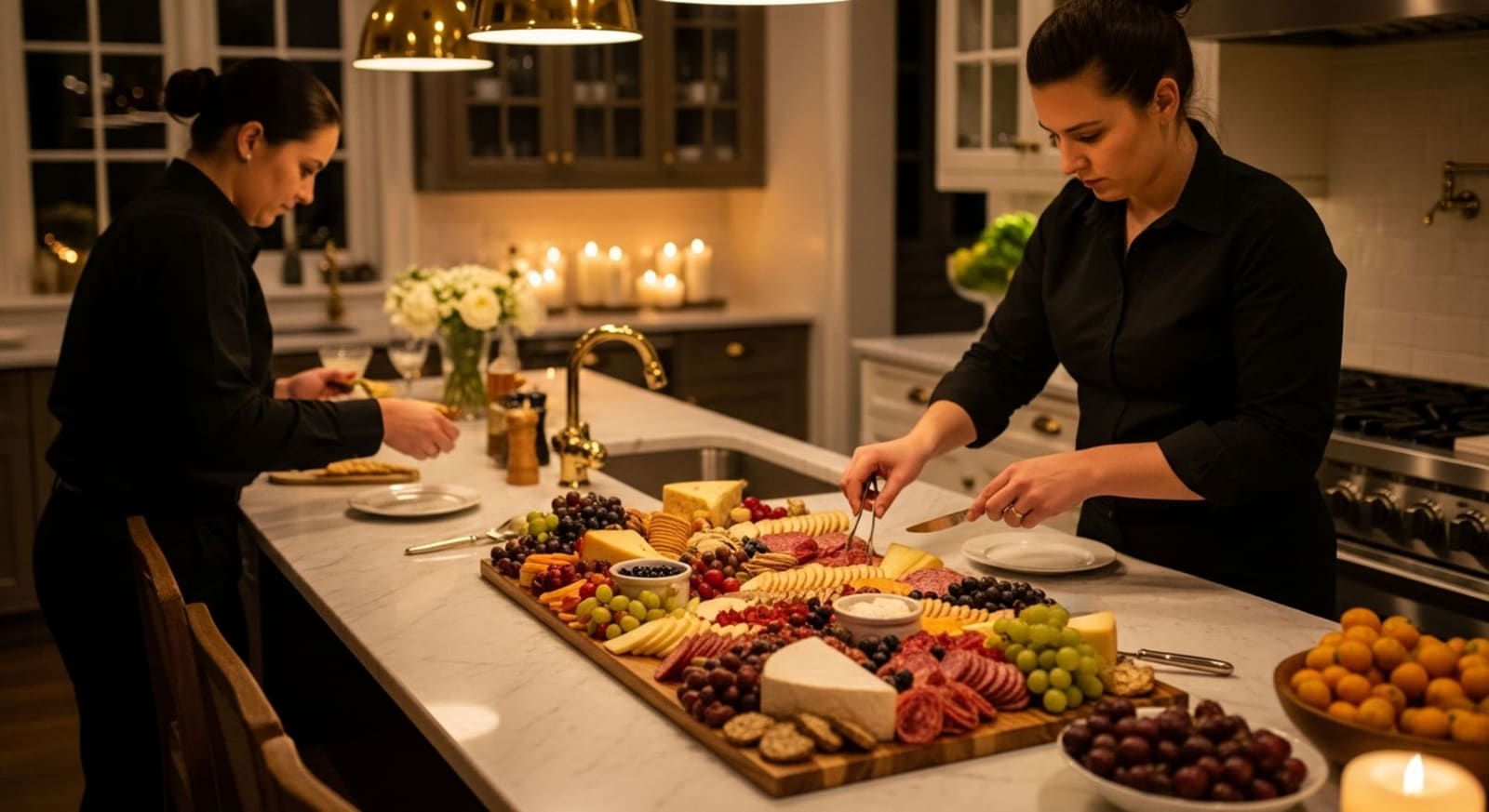 Food Prep and Buffet Service